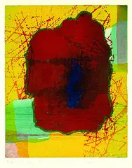 Willibord Haas, 3 Bll.: Sonnengewächs. Twilight. Hermetischer Traum, 1991, Etching and aquatint