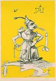 Aus: Les Songes drolatiques de Pantagruel by Salvador Dalí, 1973, Lithograph in colours, sold Oct 2004