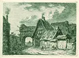 Franz Edmund Weirotter, 4 Bll. Landschaften, 1761, Etching