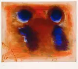 Rainer Fetting, Komposition, 1992, Etching and aquatint in colours