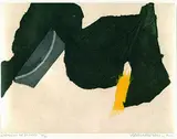 Horst Egon Kalinowski, L'éperon de soufre, 1991, Etching in colours