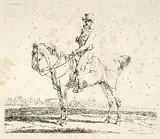 Wilhelm von Kobell, Reiter von hinten