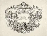 Adolph von Menzel, Diplom des Berliner Schießvereins für Offiziere