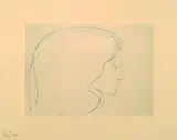 Mark Tobey, Claudia, 1970, Lithograph in colours