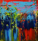 Abstraktes Bild by Gerhard Richter, 1988, Oil on canvas, sold May 2004