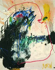 Sanoyara by Asger Jorn, 1958, Oil on canvas, sold May 2004