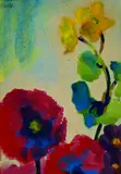 Emil Nolde, Roter Mohn und gelbe Blüten