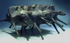 Derby I by Fritz Koenig, 1960, Bronze, sold May 2004