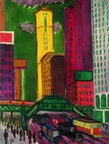 Ernst Geitlinger, New York, 1926, Oil on canvas