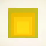 Homage to the Square by Josef Albers, 1970, 10 Farbserigrafien, jeweils auf Velin, in originaler Mappe, sold May 2004