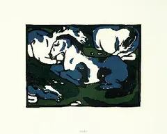 Franz Marc, Franz Marc. Holzschnitte, 1984, Woodcut