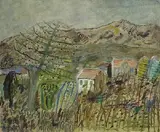Werner Gilles, Landschaft auf Ischia