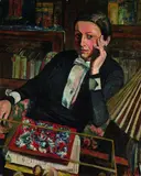 Erich Büttner, Bildnis Gabriele Esterhardt, 1931, Oil on canvas