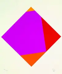 Max Bill, acht transcolorationen, 1986, Silkscreen printed in colours