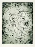 Poesie in Schwarz-Weiß by Emil Schumacher, Etching, sold May 2004