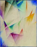 Fritz Fuhrken, Komposition, 1920, Watercolour