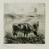 Camille Pissarro, La Vache