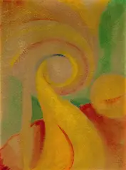 Abstrakt by Fritz Stuckenberg, 1936, Watercolour, sold May 2004