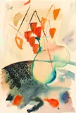 Wilhelm Hackelberg, Blumenvase, 1931, Watercolour