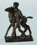 Junge mit Fohlen by Renée Sintenis, Bronze, sold Mar 2004