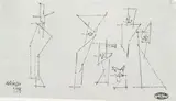 Lyonel Feininger, Ghosties, 1955, Pen and Indian ink drawing