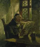 Hugo Kauffmann, Zeitungsleser