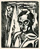 Emil Schumacher, Selbstbildnis