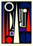Auguste Herbin, herbin, Silkscreen printed in colours