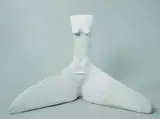 Lothar Fischer, Weiblicher Flügeltorso V, 1982, Plaster
