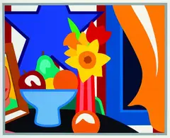 Still Life by Tom Wesselmann, Silkscreen printed in colours, sold Mar 2004