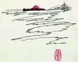 Sonnenuntergang by Horst Janssen, 1981, Pencil, sold Mar 2004