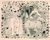 Pablo Picasso, L'Ecuyère, 1960, Lithograph