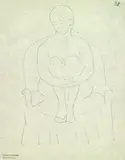 Alexej von Jawlensky, Sitzender Mädchenakt