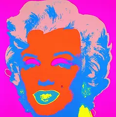 Marilyn Monroe by Andy Warhol, 1970, Silkscreen printed in colours, sold Mar 2004