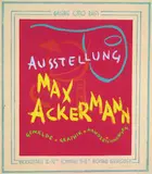 Max Ackermann, Plakatentwurf