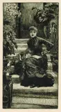 James Tissot, La Sœur ainée, 1881, Etching