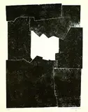 Sakon by Eduardo Chillida, 1968, Lithografie auf BFK RIVES (Wasserzeichen), sold Mar 2004