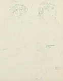 Jules Pascin, Hermine David et jeune femme