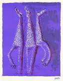 Aquarius by Marino Marini, 1978, Lithograph printed in colours, sold Mar 2004