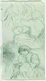 Adolph von Menzel, Mutter-Kind-Studien