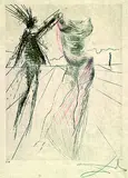 Le Buste by Salvador Dalí, Etching, sold Mar 2004