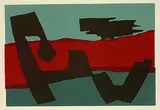 Fritz Winter, Vor Horizontalen, 1964, Lithograph printed in colours