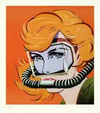 Mel Ramos, 2 Bll.: Aqua Girl. Wonder Woman, 1979, Lithograph printed in colours