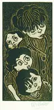 Otto Pankok, Lauschende Kinder