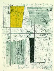 Composition by Barbara Hepworth, 1968, Lithograph printed in colours, sold Mar 2004