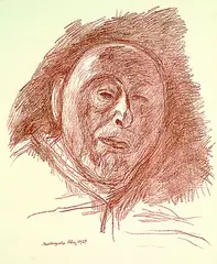 Hans Purrmann, 3 Bll. Figürliche Kompositionen, 1964, Lithograph