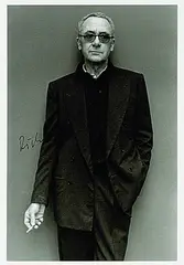 Dieter Schwerdtle, Porträt Gerhard Richter, Black-White photography