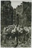 Käthe Kollwitz, Die Carmagnole, 1901, Etching