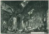 Veduta di un Eliocamino ... (Villa Adriana, Tivoli) by Giovanni Battista Piranesi, 1777, Etching, sold Mar 2004