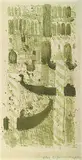 Max Peiffer Watenphul, 2 Bll.: Venedig, am Canal Grande. Ischia
